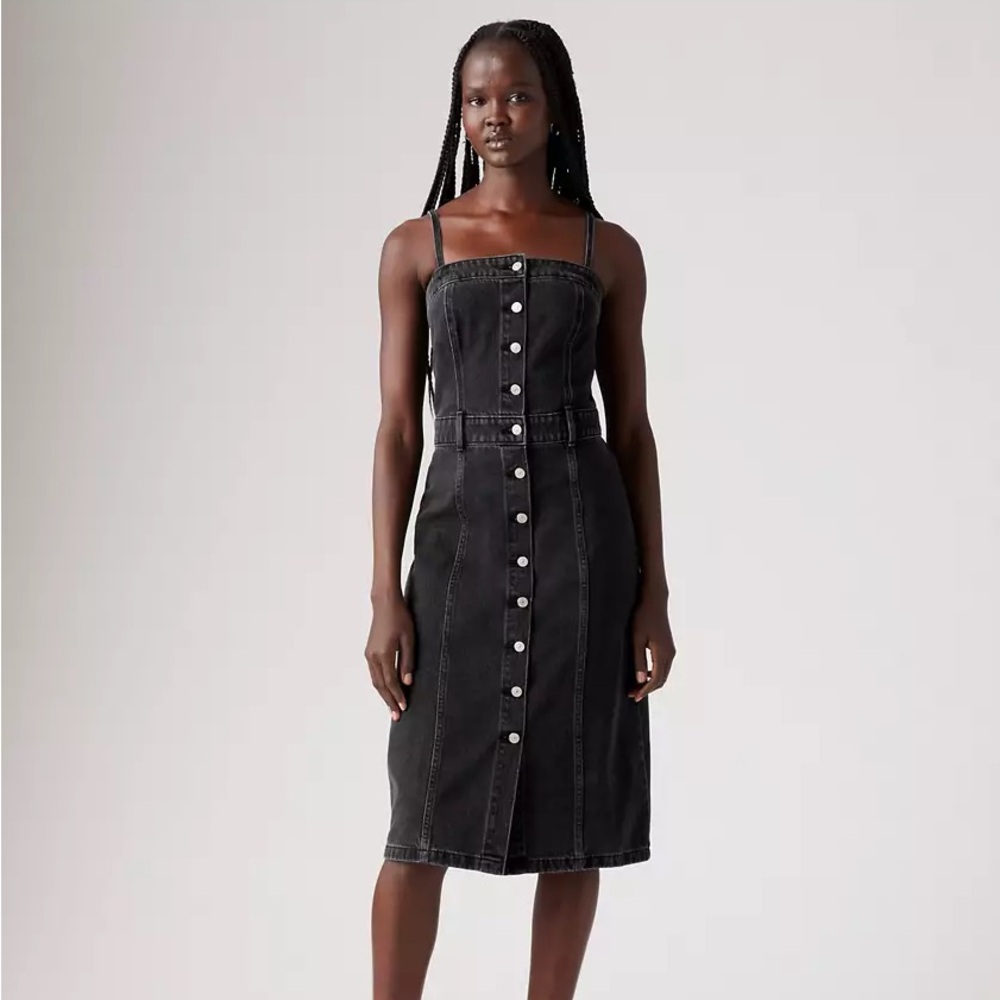 Levi’s Denim Bustier Dress - Picture 2 of 15